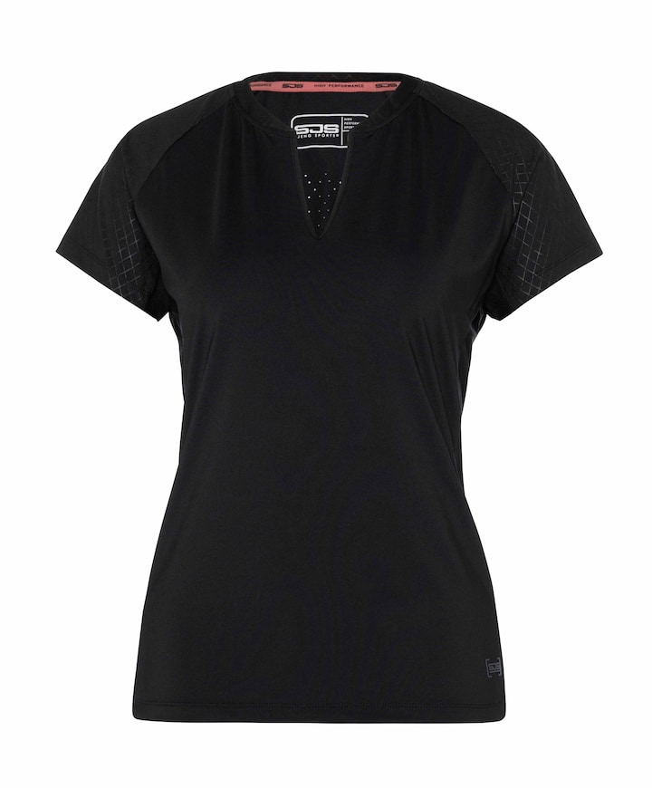 Dames t-shirt zwart