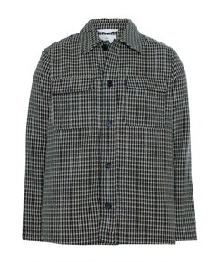 Heren overhemd lange mouw zwart