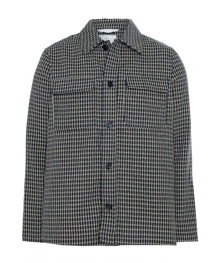 Heren overhemd lange mouw zwart