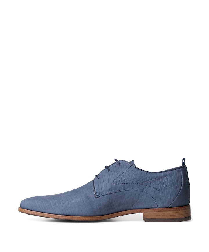 Greg Stones heren veterschoenen blauw