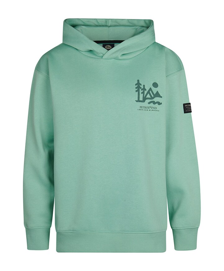 Hoodie groen