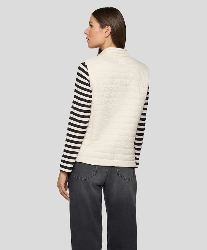 Dames bodywarmer ecru