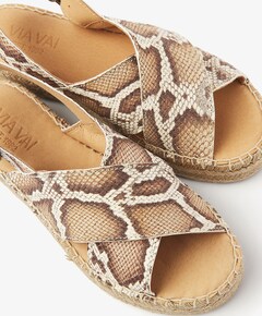 Mondi Isabella dames sandalets bruin