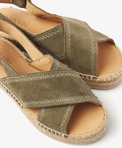 Mondi Sun dames sandalets bruin