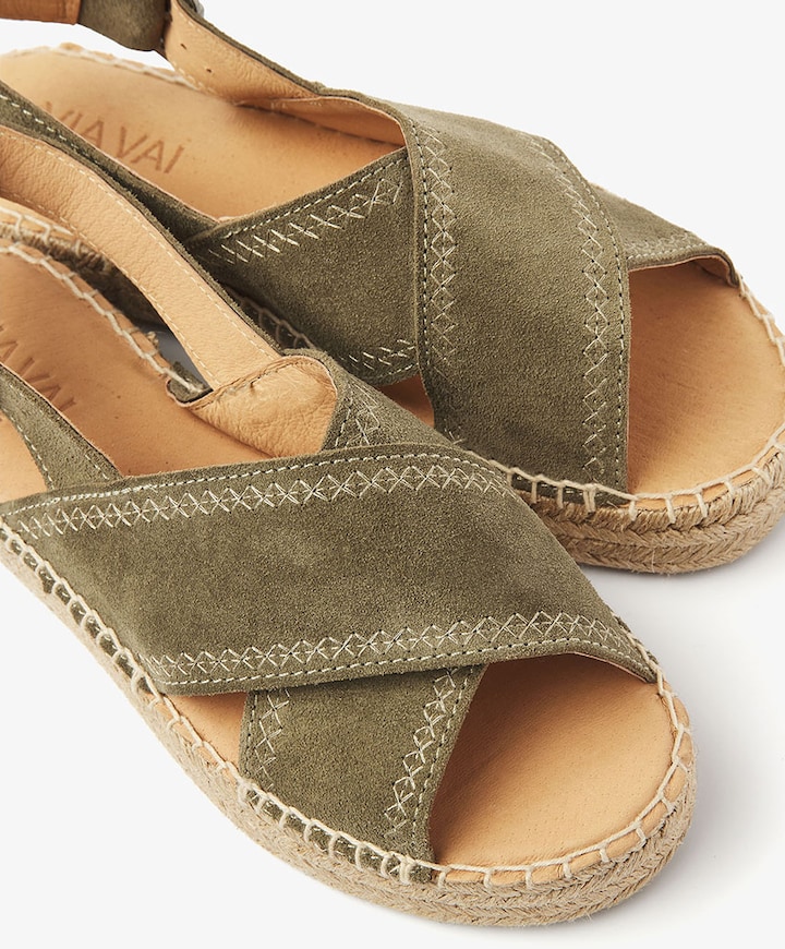 Mondi Sun dames sandalets bruin