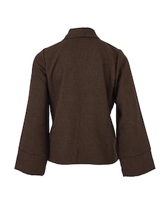 Dames jas bruin