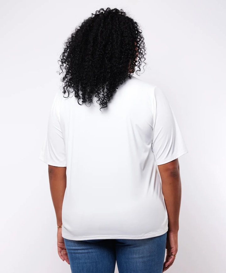 Dames T-shirt ecru