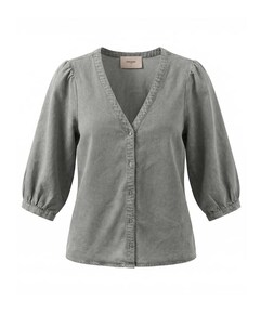 Dames blouse grijs