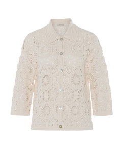 Dames vest beige