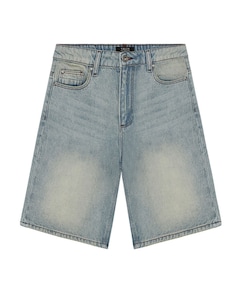 Straight jongens korte broek blauw