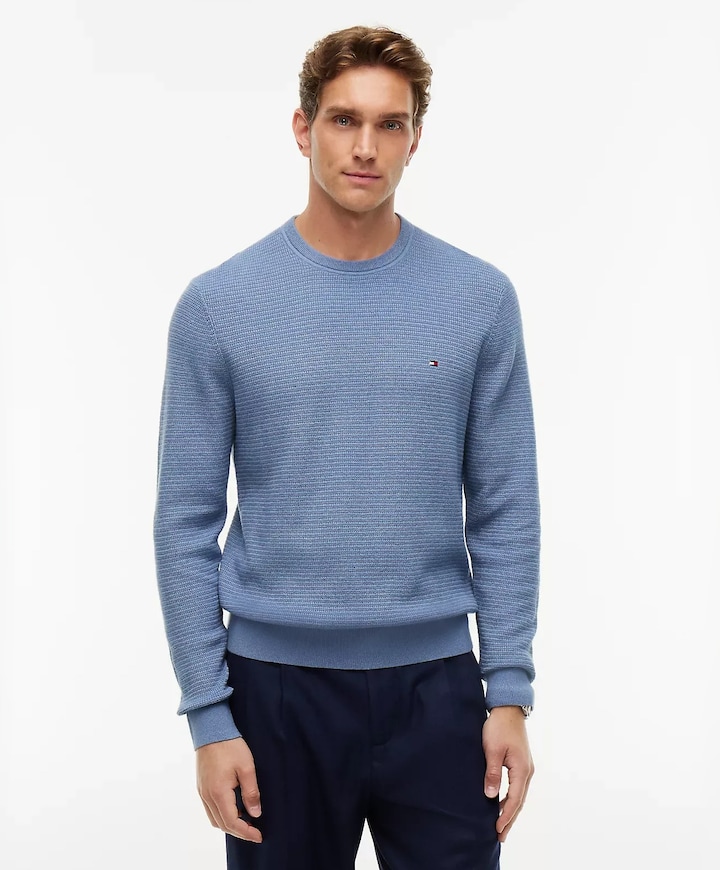Heren trui blauw