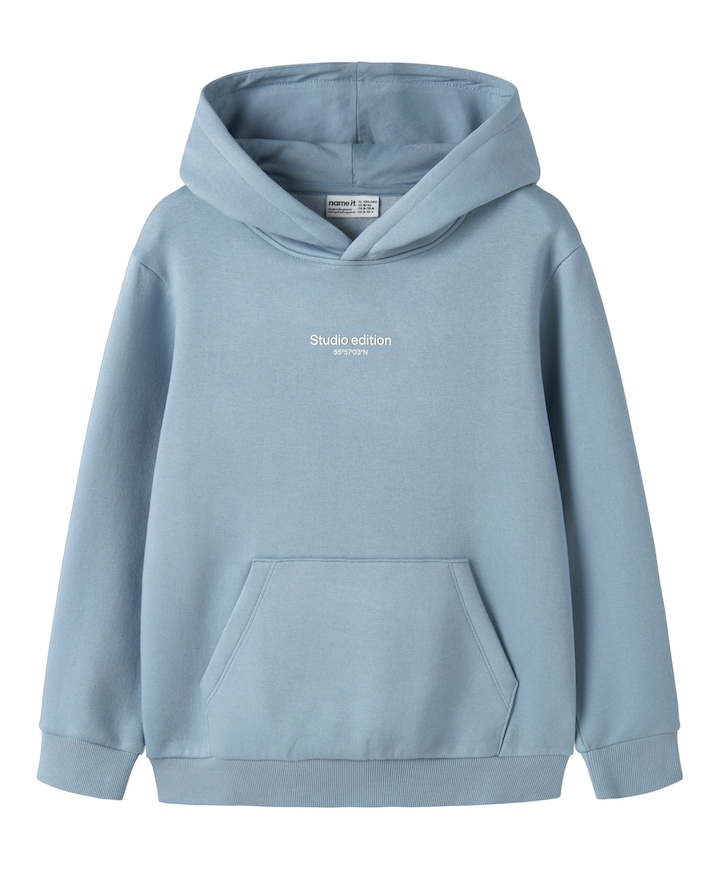 Jongens hoodie blauw