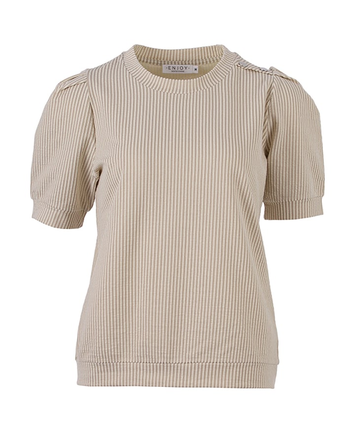 Dames top beige