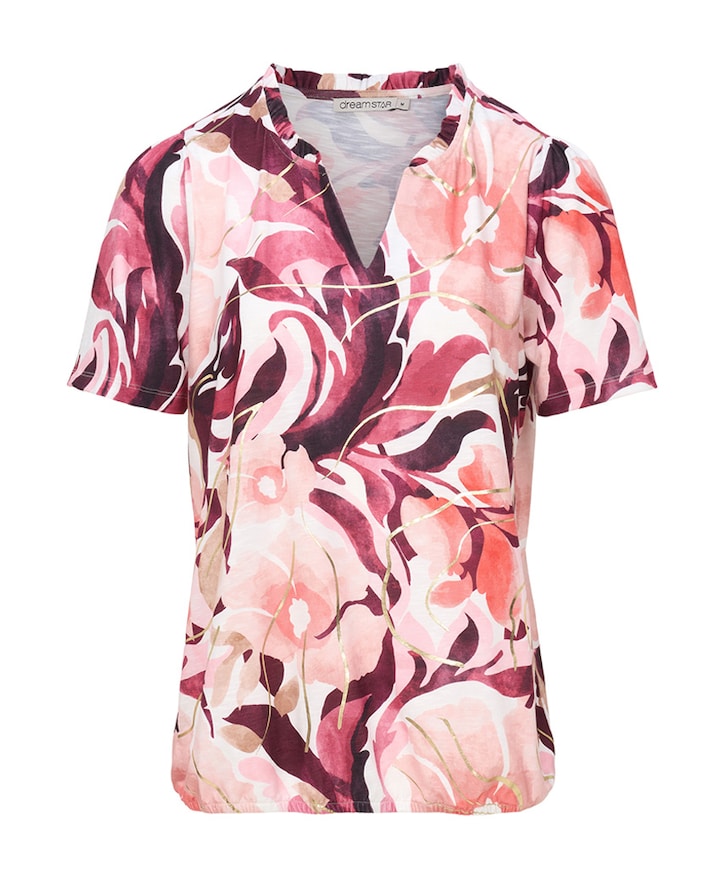 Dames t-shirt roze