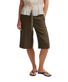 Sharo Long Shorts dames korte broek groen