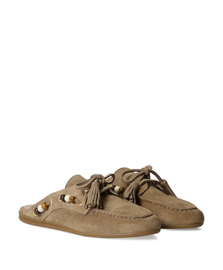 dames clogs beige