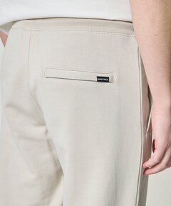 BASIC SWEAT PANTS heren broek beige