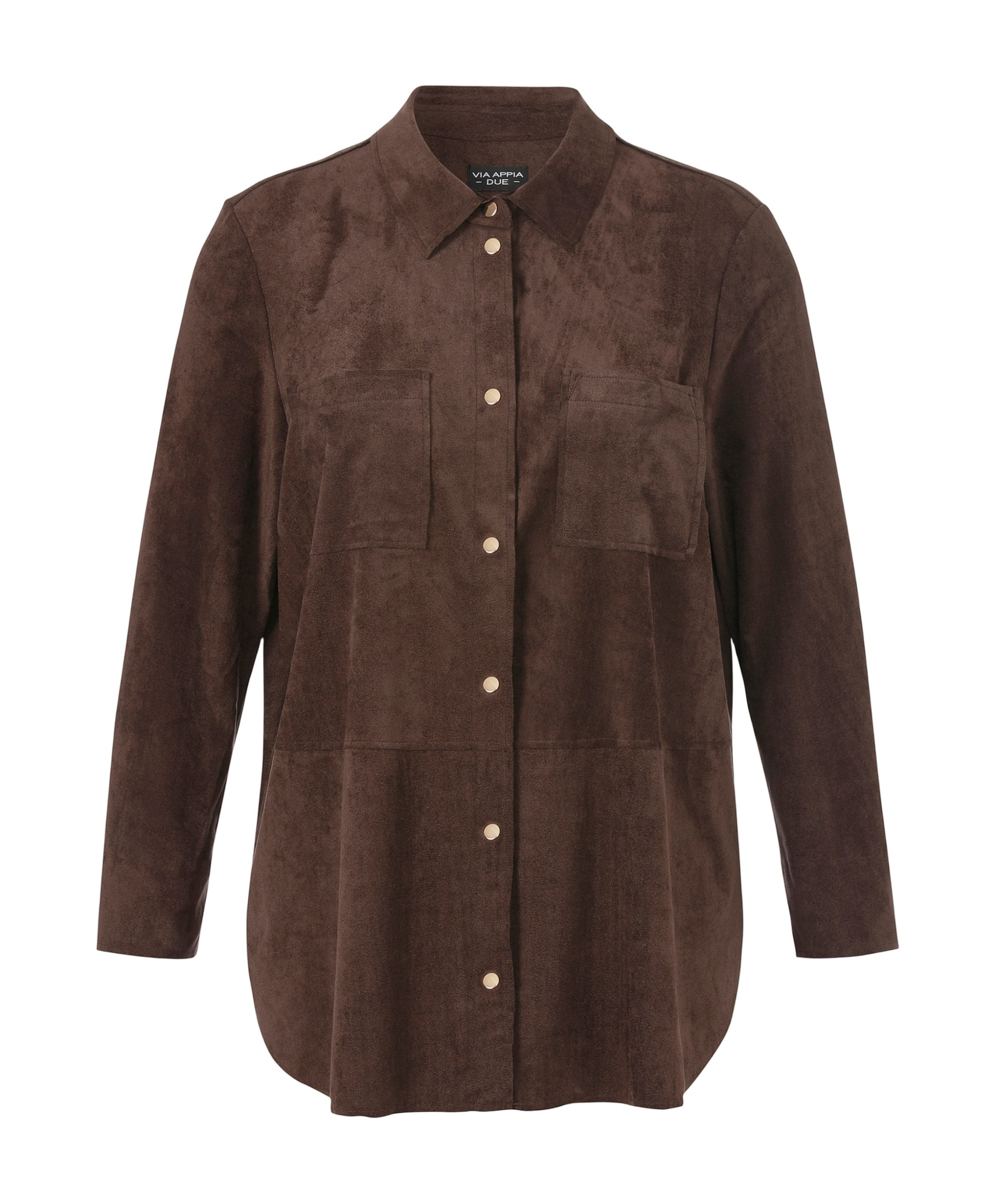 Dames blouse bruin