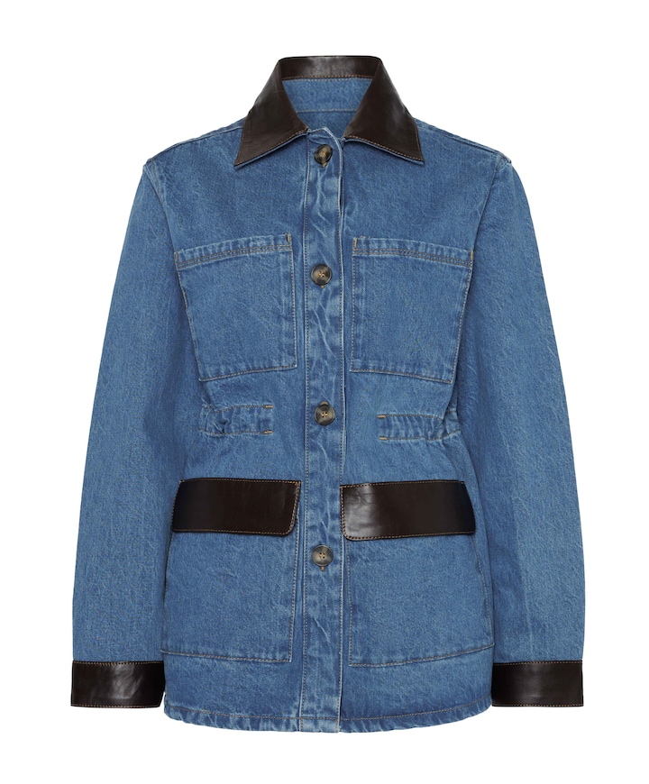 Dames spijkerjas  blauw