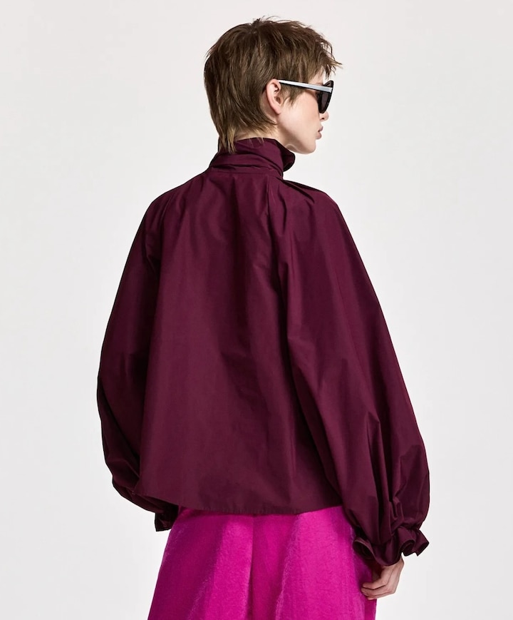 Dames blouse bordeaux