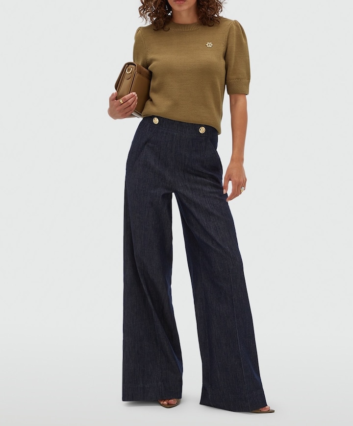 Dames trui beige