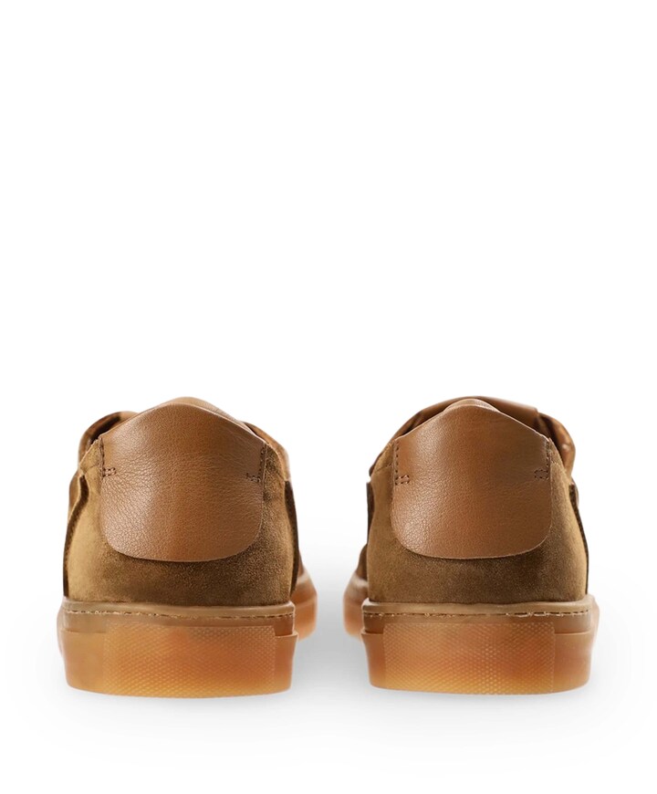 heren sneakers bruin