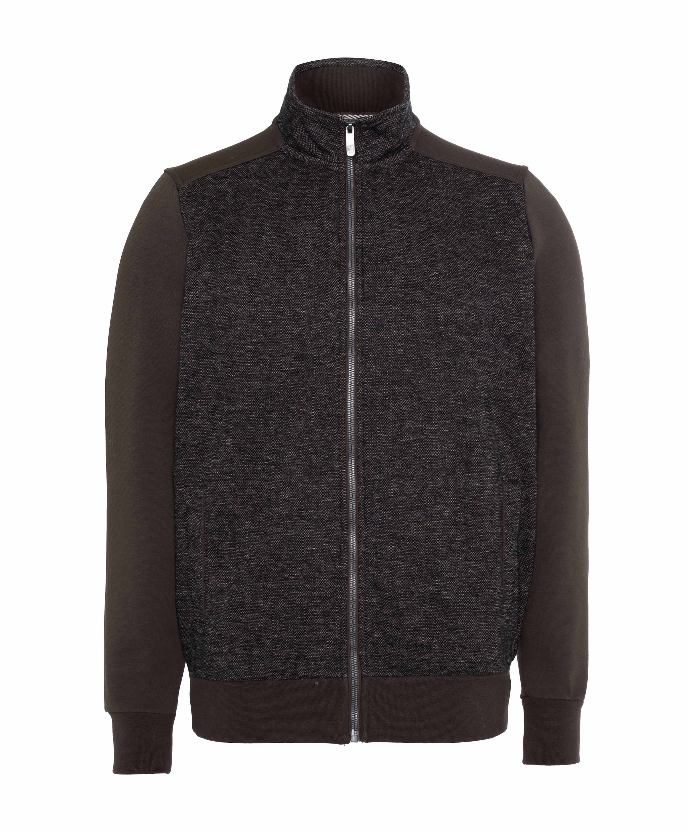 Heren vest bruin