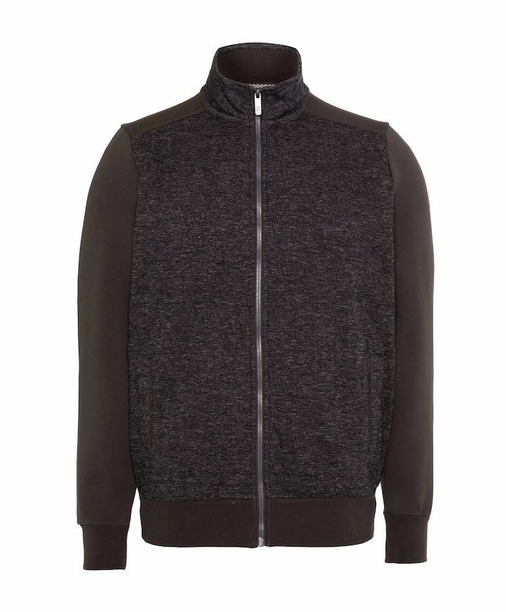 Heren vest bruin