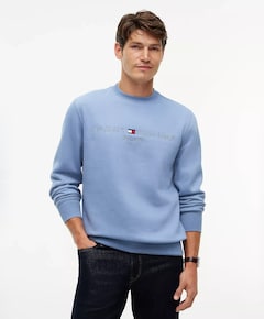 Heren sweater blauw