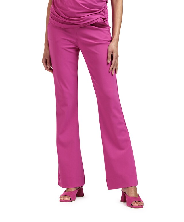 Flair bonded trousers roze