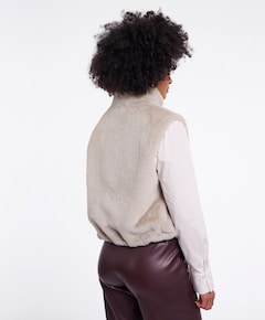 Dames gilet ecru