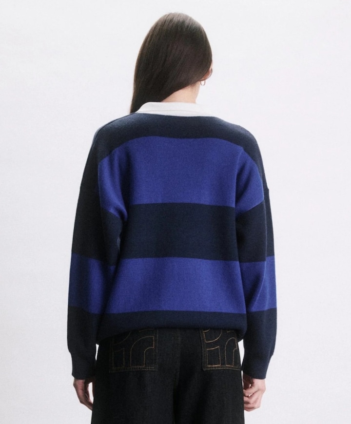 Dames trui blauw