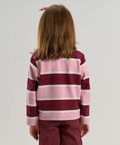 Meisjes polo bordeaux