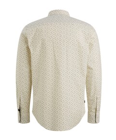Heren overhemd lange mouw ecru
