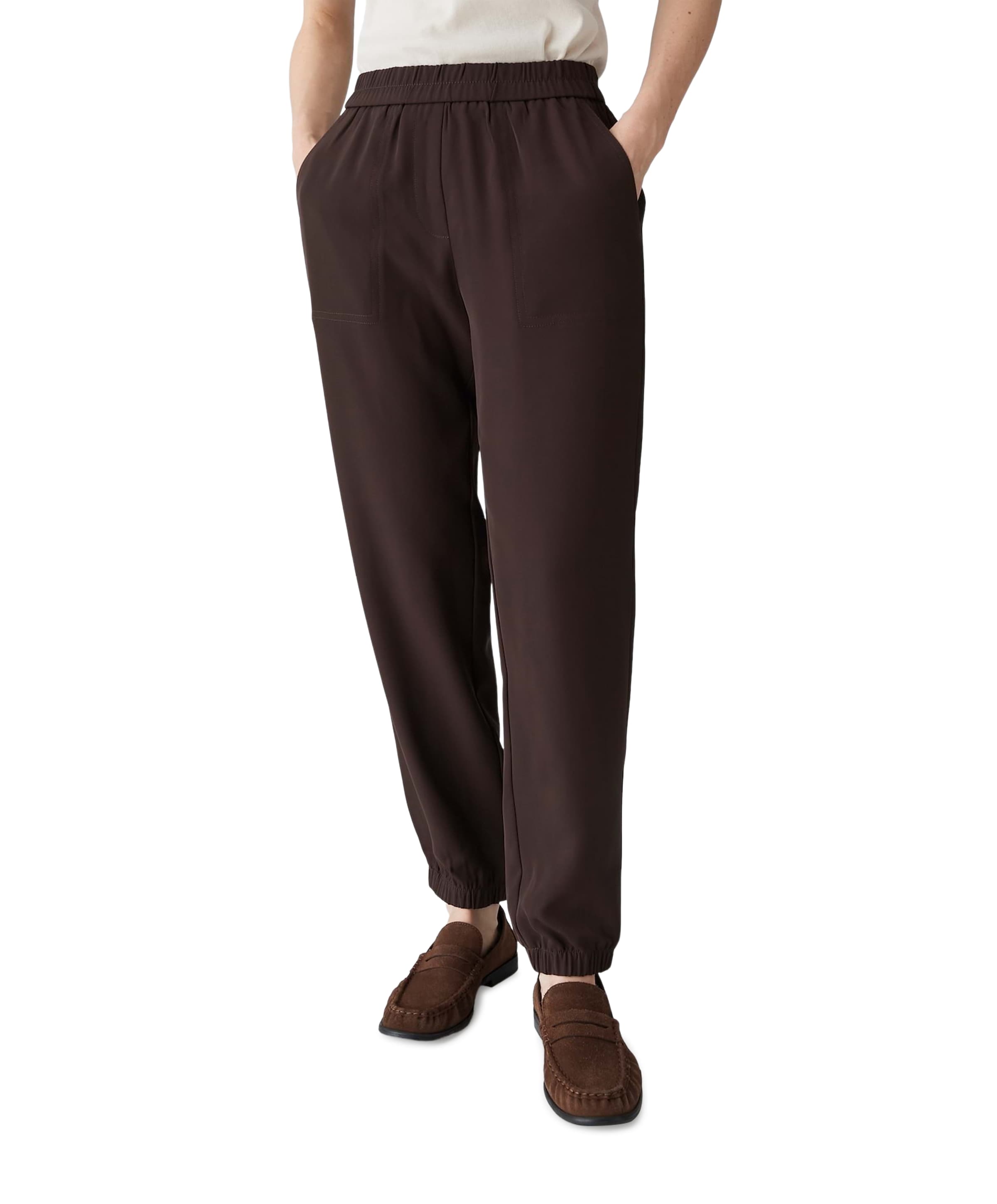 Myha urban dames broek bruin