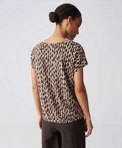 Dames T-shirt beige