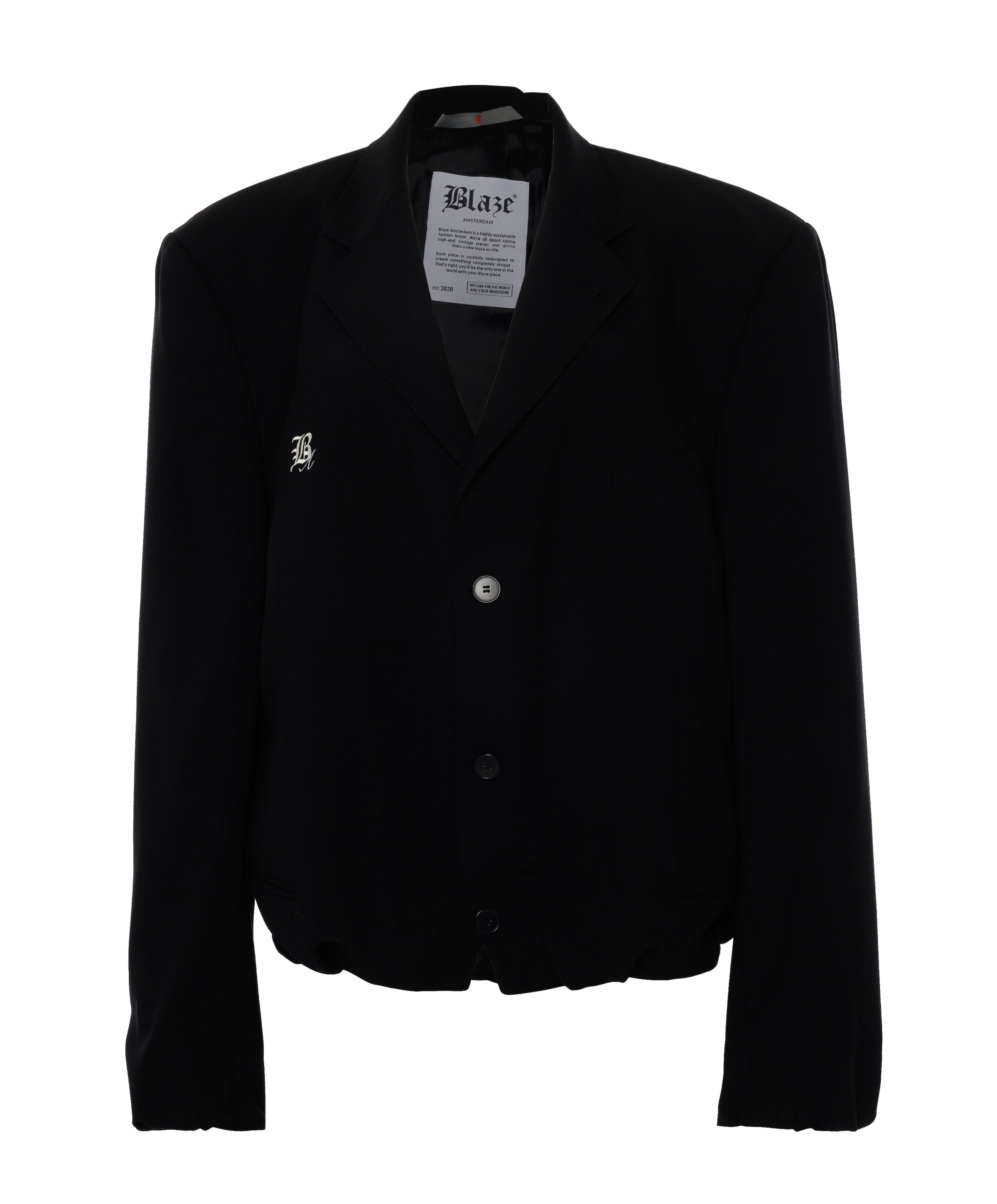 Dames blazer zwart