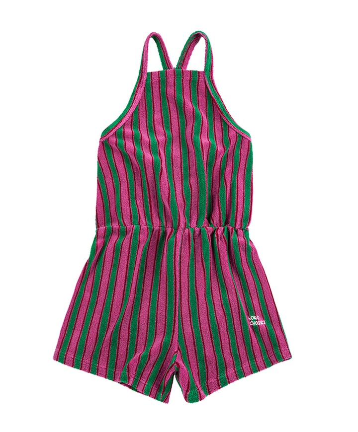 Meisjes jumpsuit paars