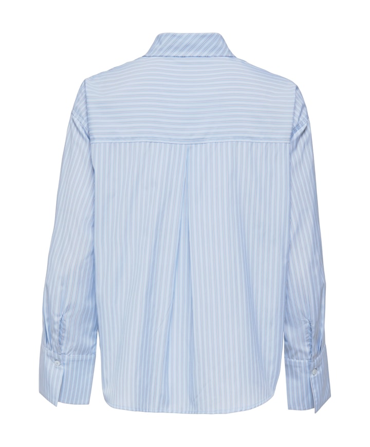 Dames blouse blauw