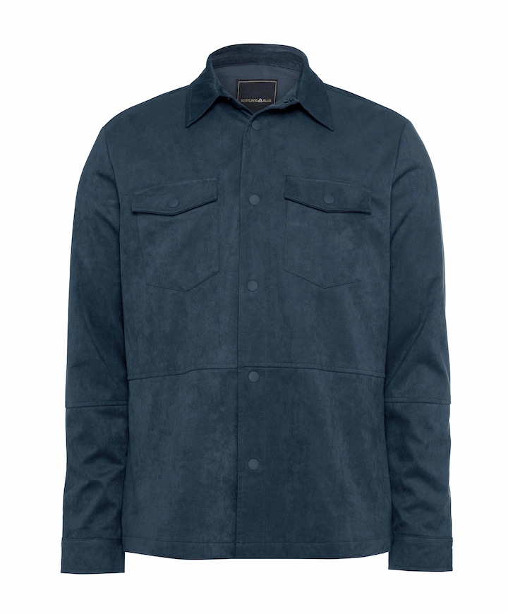 Overshirt blauw