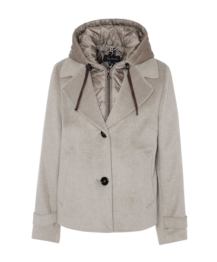 Dames jas beige