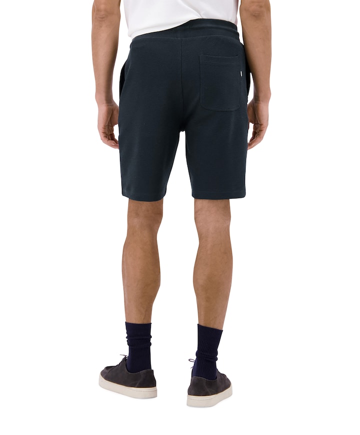 heren korte broek blauw