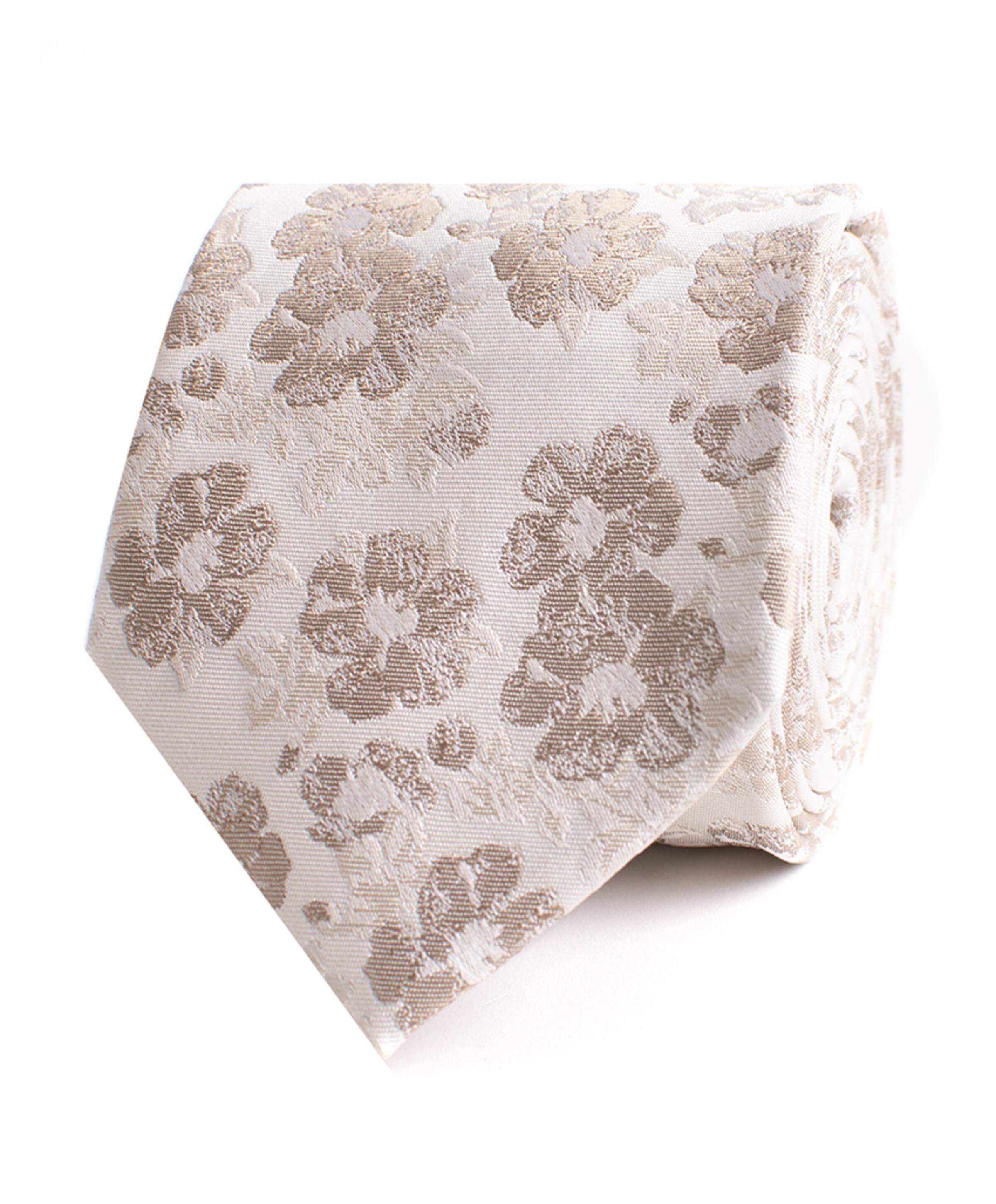 Heren stropdas beige