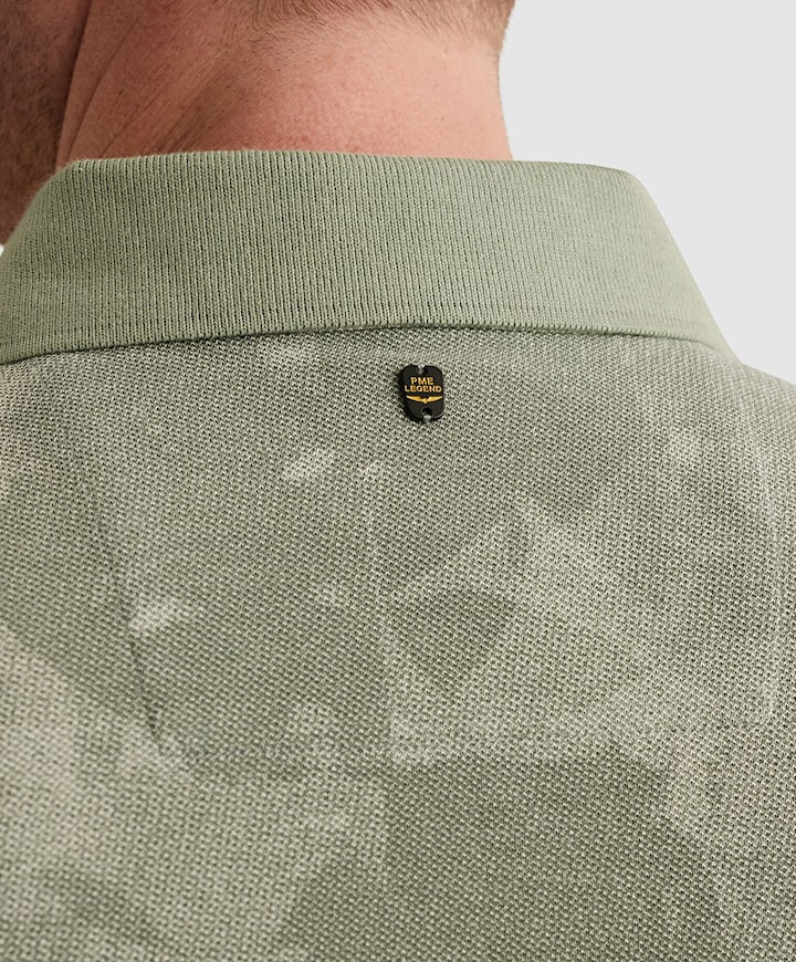 Heren polo groen