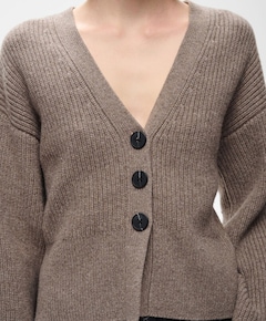 Dames vest bruin