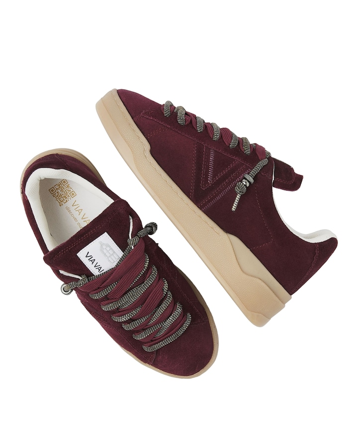 Sam Kyli dames sneakers bordeaux
