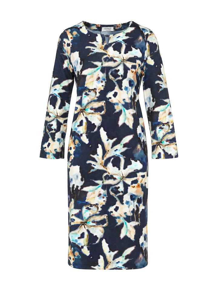 Dames jurk blauw