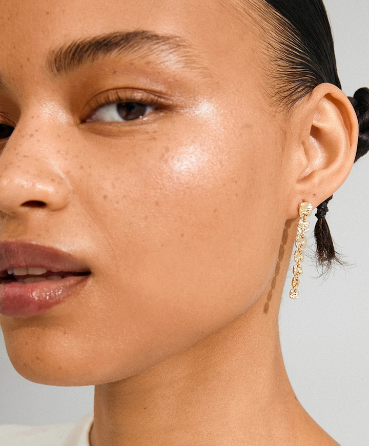 Dames oorbellen goud