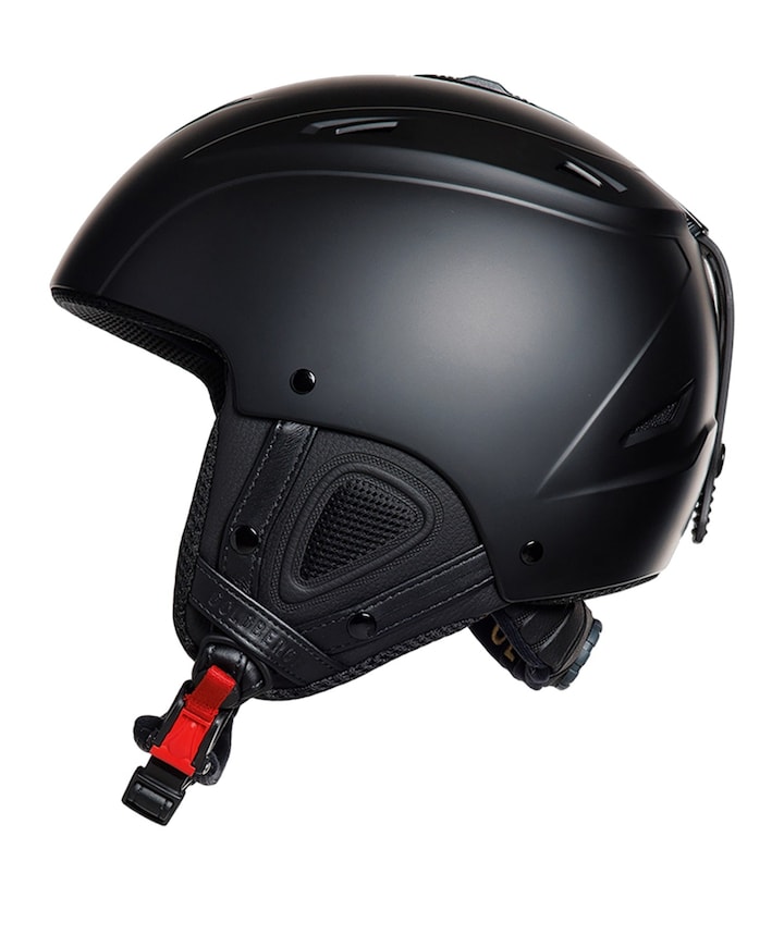 Skihelm zwart