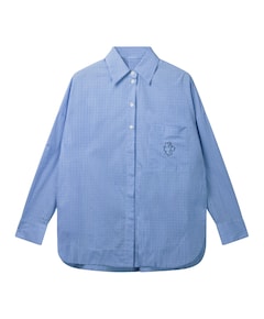 Dames blouse blauw